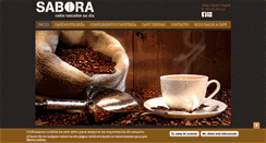 Desktop Screenshot of cafesabora.com