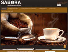 Tablet Screenshot of cafesabora.com